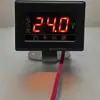 Medidor Digital Universal de Temperatura da Água e Tensão para Empilhadeiras Modificadas, Escavadeiras, Caminhões, Máquinas Agrícolas 12V24V Instrumento LCD Adicional
