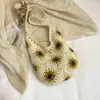 Bolso Tejido Nuevo Primavera 2026, Bolso de Paja de un Solo Hombro, Bolso Cruzado, Bolso Tote de Gran Capacidad, Bolso de Playa para Vacaciones para Mujeres