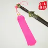 Borlas para espada de seda gelada curtas, médias e longas disponíveis em várias cores. Borlas para espada de Tai Chi e borlas para espada longa são aceitas