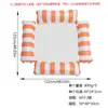 Plataforma flotante inflable nueva transfronteriza, respaldo plegable para exteriores con malla, cama flotante, equipo para deportes acuáticos, tumbona de 4 tubos, cama flotante