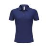 Venda Direta Novas Camisas Polo para Homens e Mulheres, Camisetas Polo de Poliéster de Negócios com Lapela para Esporte e Lazer, Camisas Polo Multicores Respiráveis de Secagem Rápida