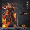 Marcadores Periféricos de Wukong Soporte Metálico Hueco Adorno de Regalo de Anime