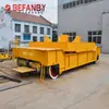 Carro Eléctrico Pesado de 125 Toneladas con Carrete de Cable para Cucharón con Control Remoto para Movimiento Lento y Transporte de Hierro a Alta Temperatura Plataforma Plana