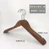 Perchas de Madera Maciza, Antideslizantes, que no Dejan Marca, para Uso Doméstico, Adecuadas para Abrigos Grandes, Tiendas de Ropa y Armarios, Perchas Engrosadas