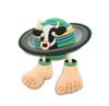 Shanhaijing Flor de Sapato Fivela de Sapato Borracha Macia de PVC Acessórios para Sapato com Furo DIY Decoração de Sapato de Jardim Fivela Modelo Mais Vendido Transfronteiriço
