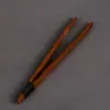 Pinça de Bambu Carbonizado Feita à Mão com Corda, Pinça de Bambu Vintage Estilo Chinês, Acessórios para Cerimônia do Chá, Pinça de Limpeza para Xícaras de Chá para Uso Doméstico