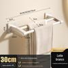 Toalheiro Vaso sanitário Punch-free banheiro Armazenamento Rack Espaço de alumínio Toalha vaso sanitário de um único polo rack de armazenamento de parede