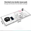 Alfombrilla de ratón, Alfombrilla de teclado bidimensional, Ampliada y engrosada con borde de bloqueo, Alfombrilla de escritorio grande al por mayor, Dropshipping para E-Sports