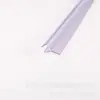 Mampara de ducha de vidrio PVC barrera de agua vidrio tira de plástico barrera de agua PVC vidrio de ducha tira de amortiguación de plástico PVC