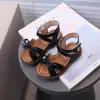 Sandalias Romanas para Niñas 2026 Verano Nueva Moda Sandalias con Lazo Sandalias de Tira Cruzada para Niñas Pequeñas Sandalias de Suela Suave