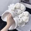 Lindos Zuecos de Dibujos Animados con Accesorios, Accesorios Creativos Desmontables, Hebillas Decorativas para Zapatos, Charms para Zuecos DIY Famosos en Internet
