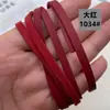 Material de felpa de un lado cordón de cuero gamuzado 5 mm felpa cordón de felpa de un lado imitación accesorios para joyería DIY un metro tira de cuero accesorios para pendientes