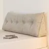 Cojín de Felpa para Mesita de Noche, Almohada Suave, Bolsa Triangular, Respaldo de Sofá, Cojín Lumbar, Habitación de Estudiantes, Cama Tatami, Cojín de Respaldo