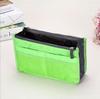 Bolsa Grande Portátil com Zíper Duplo Necessaire Multifuncional Organizadora de Armazenamento Bolsa de Cosméticos Coreana Bolsa Interna