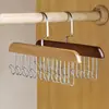 Almacenamiento de perchero, tendedero, perchero de madera para uso doméstico para camisolas, ropa interior, chalecos, ganchos para estudiantes, tendedero de ropa interior