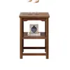 Silla de Madera Maciza, Silla Individual con Respaldo, Silla de Té Estilo Chino, Sillón, Silla Sombrero Oficial, Silla Gran Maestro, Silla Estilo Antiguo, Silla Redonda, Juego de Tres Piezas