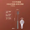 Batidor de huevos semiautomático para uso doméstico, espumador de huevos manual de acero inoxidable, batidor de repostería comercial