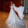 Nuevo Vestido de Novia de Comercio Exterior con Cintura Entallada, Vestido de Novia Ligero de un Solo Hombro, Estilo Bosque para Fotografía de Viaje, Vestido de Novia Principal Elegante Súper Etéreo 2026
