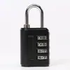 Mini Cadeado de Senha de Quatro Dígitos em Liga de Alumínio para Mala, Carrinho de Bagagem, Gaveta, Armário, Cadeado de Senha Antifurto Multiuso