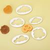 5 Piezas Molde Integrado para Impresión en Nube Herramientas de Cocina para Pasteles Herramientas Artificiales para Hornear DIY Suministro Directo de Fábrica