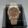 Relógio Mecânico Totalmente Automático Laojia Datejust Masculino Pulseira de Aço Inoxidável Luminoso À Prova d'Água Moda Relógio de Negócios