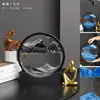 Pintura de Arena Fluyente Reloj de Arena Adorno Artístico Gabinete de Vino Gabinete de TV Decoración de Entrada de Sala de Estar Regalo de Cumpleaños Regalo de Qixi para Niñas