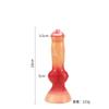 Simulación de pene de perro sexual, pene grande en forma de tapón anal, succionador de pene, masturbación, tapón anal, productos sexuales para adultos, una generación de cabello
