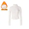 Conjunto de Yoga Directo de Fábrica para Mujer con Cuello Alto y Cierre, Pantalones Largos Casuales de Cintura Alta Adelgazantes, Conjunto de Dos Piezas para Fitness para Mujer