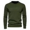 Outono e inverno novo suéter casual masculino de cor sólida pulôver comércio exterior suéter casual masculino de gola alta suéter transfronteiriço
