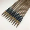 Atacado de fábrica para alunos do ensino fundamental pincel de pelo de lobo e nuvem branca iniciantes estojo grande, médio e pequeno pincel de prática pode ser montado