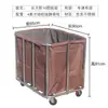 Carrito Cónico de Lino Habitación de Hotel Carrito de Trabajo de Limpieza de Acero Inoxidable Carrito para Puerta con Almacenamiento Desmontable Carrito de Mano para Hotel