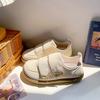 Zapatos de muñeca Beier estilo coreano cabeza redonda lindos estilo japonés planos de velcro 2024 nuevos zapatos casuales diarios B1903