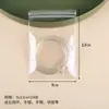 Bolsas Gruesas de PVC Auto-Sellables Yiwu en Stock para Almacenamiento de Joyería, Aretes y Bolsas Sellables Antioxidación para Coleccionables