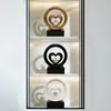 Decoración Artística de Lujo Ligero para Riqueza y Prosperidad, Adorno de Escritorio para Oficina, Gabinete de Vino, Gabinete de TV, Ceremonia de Apertura, Regalo de Inauguración de Casa, Regalo de Mudanza