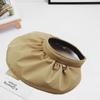 Sombrero de Vinilo con Protección Solar para Mujer, Sombrero para el Sol con Diadema Resistente a los Rayos UV, Visera Deportiva Cubre-Rostro Tipo Concha, Sombrero de Cubo con Protección Solar
