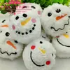Pelota de Pelo Personalizada por el Fabricante, Decoración Navideña de Bola de Nieve Simulada, Pelea de Bolas de Nieve en Interiores con Expresiones, La Bola de Nieve Se Puede Personalizar