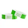 Aproximadamente Una Pulsera de Papel Dupont Desechable para Parques de Diversiones, Papel Sintético Parques Infantiles, Impresión Personalizada para Parques de Diversiones