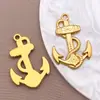 Aço Inoxidável Série Náutica Âncora de Velaleme Leme Brincos Pingente DIY Lâmpada a Querosene Pulseira Colar Acessórios de Joias