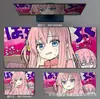 Alfombrilla de Ratón Extra Grande para Hombres y Mujeres, Alfombrilla Bidimensional Resistente a Manchas, Escritorio de Oficina Juego, Alfombrilla de Ratón E-Sports Anime Hatsune