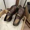 Zapatos de Cuero de Suela Gruesa, Zapatos Individuales de Boca Baja para Mujer, Nuevos Zapatos Versátiles de Plataforma sin Cordones Mary Jane Mocasines, Primavera 2026