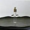 Atacado 6mm Garrafa de Vidro Tampa Torcida Pingente Escultura de Arroz Garrafa de Desejos Garrafa Pequena Pode Ser Aberta para Segurar Cinábrio Garrafa Vazia Mini