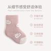 Otoño e invierno 2022 Nuevo calcetines para bebé recién nacido Terry grueso cálido calcetines para bebé lindo dibujos animados media pantorrilla calcetines de algodón