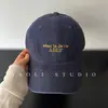 Otoño Nuevo Lavado Bordado de Letras Gorra de Pico Unisex Estilo Coreano Exterior Casual Viaje Deportes Gorra de Béisbol Tendencia