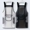 Impermeável e à Prova de Óleo Anti-incrustante Sem Lavagem e Limpo TPU Avental Feminino Cozinha Doméstica Macacão de Cozinha Resistente à Sujeira Cintura Masculina