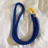 Estilo Infantil Trança Torcida Simples Capa de Celular Corda Diagonal Alça Longa Bolsa Universal Câmera CCD Feminino D