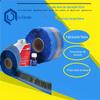 Tira de reparo reforçada para correia transportadora de reparo rápido contendo material de reparo de correia transportadora semi-vucanizado