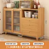 Aparador de Parede para Uso Doméstico, Armário de Parede Integrado para Sala de Estar, Armário de Armazenamento de Cozinha, Armário Organizador, Cômoda, Armário de Armazenamento