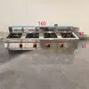 Olla de Acero Inoxidable Comercial Multi-Cabezal para Gachas, Hervidor de Sopa, Olla de Presión para Sopa