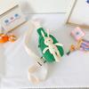 Bolso de pecho con dibujos animados para niños y niñas, moderno y bonito bolso bandolera de lona con diseño de oso de bebé