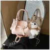 Nuevo Estilo Primavera y Verano Fresco y Elegante Moda Coreana Bolso de Mano Cesta de Mimbre Bolso Cruzado Versátil de Nicho para Viajes y Uso Diario para Mujeres